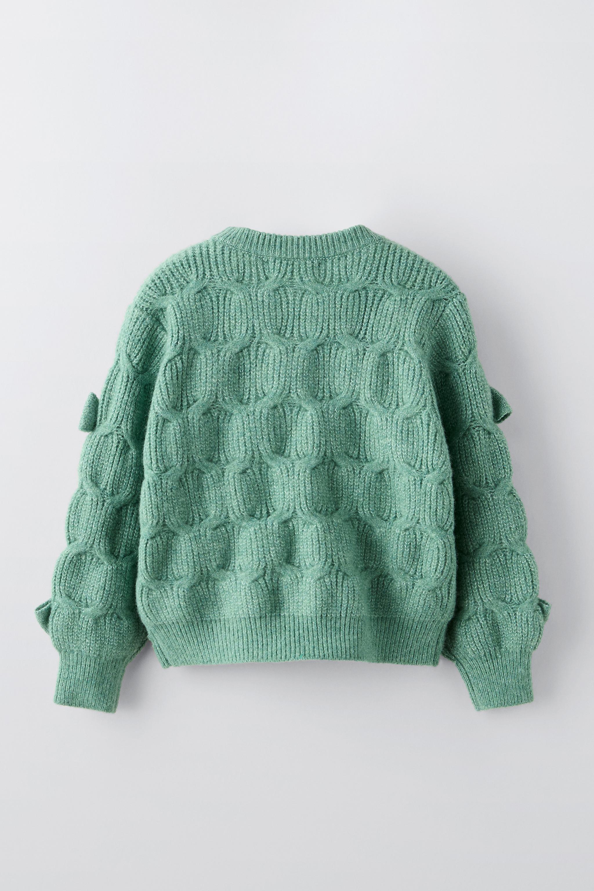 PULL EN MAILLE A LACETS