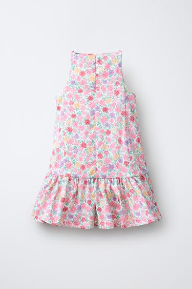FLORAL DRESS - Pink by Zara - Image 1