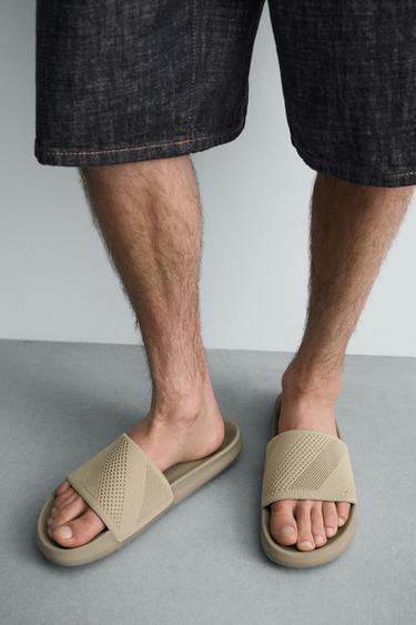 SANDALES DE BAIN - Vert d'eau de Zara - Image 2