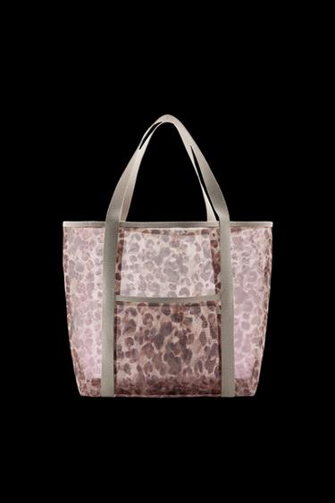 ANIMAL PRINT MAXI SHOPPER BAG - Leopard by Zara - Image 0