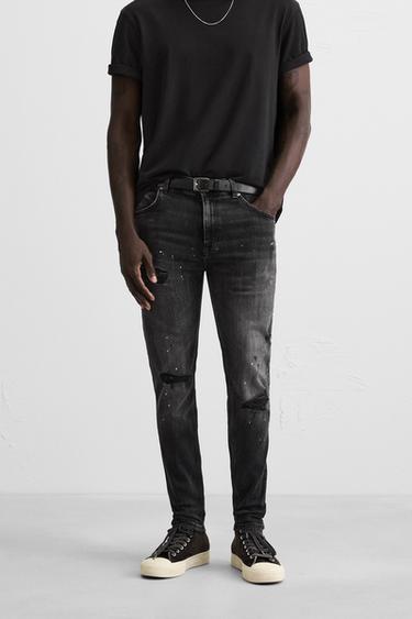 JEANS SKINNY FIT BELEL - Arang dari Zara