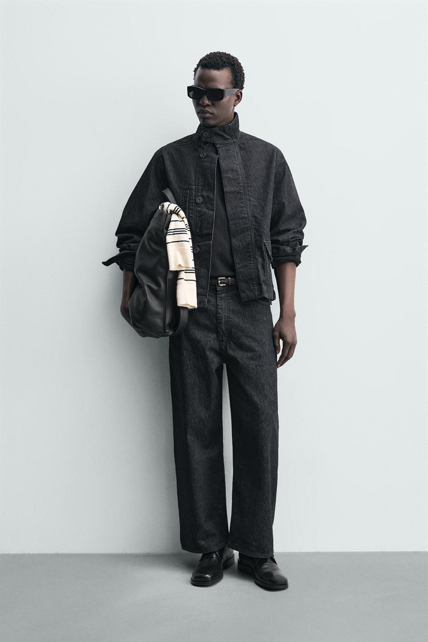 デニムポケットジャケット - インディゴブルー | ZARA Japan / 日本