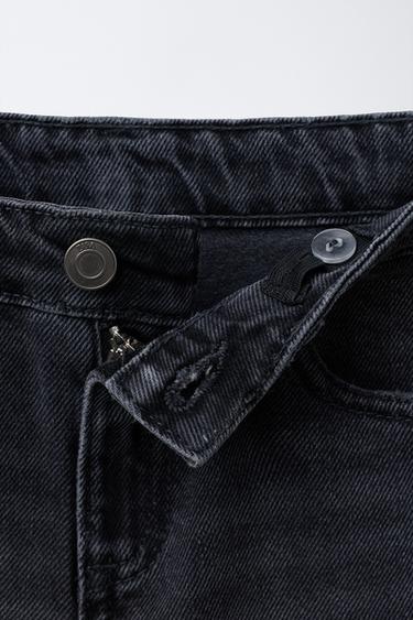JEAN LARGE À ÉTOILES - Noir de Zara - Image 2