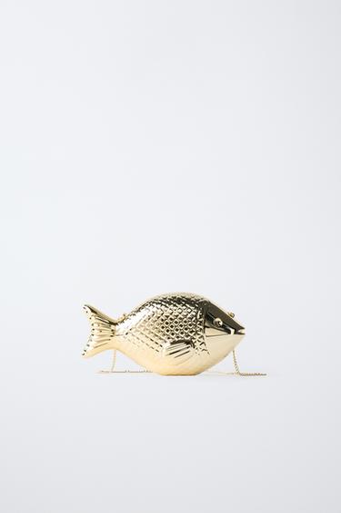 FISH BAG - Gold by Zara - Image 4