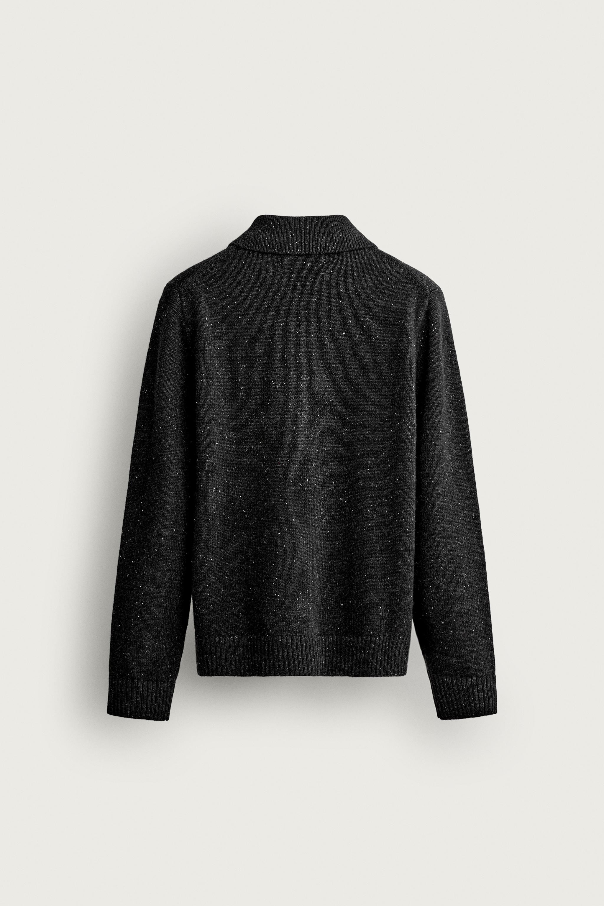 GILET EN MAILLE ZIPPÉ