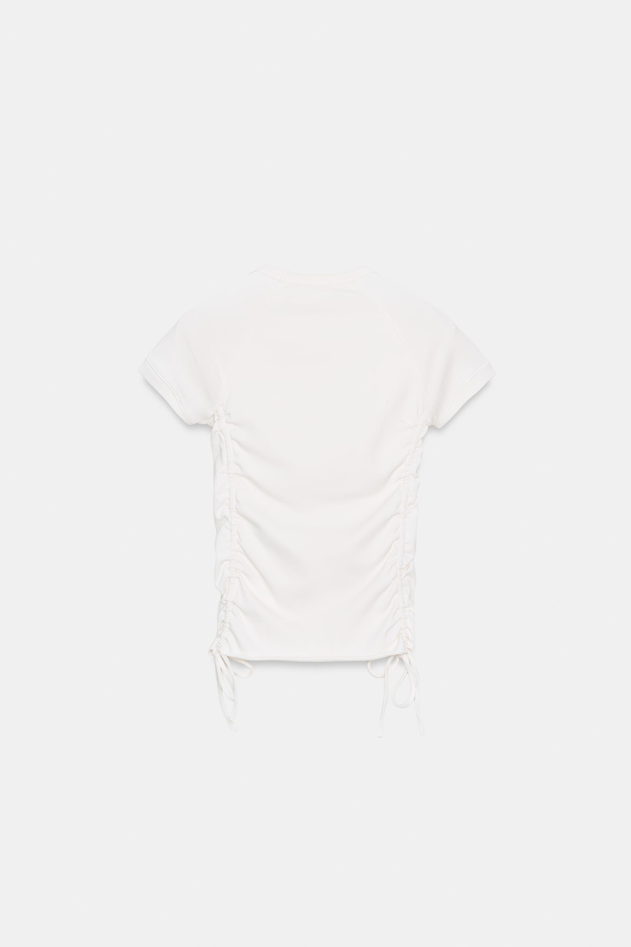 AYARLANABİLİR BÜZGÜLÜ T-SHIRT - Görsel 4