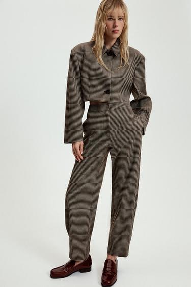 Zara BLAZER AND PANTS SET - Grays