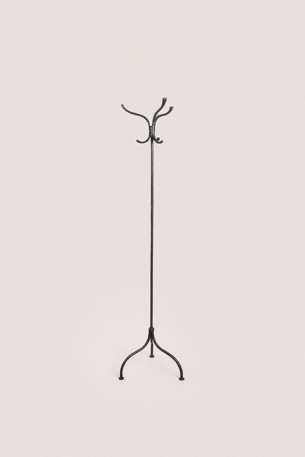 METAL STEM COAT RACK — Charcoal