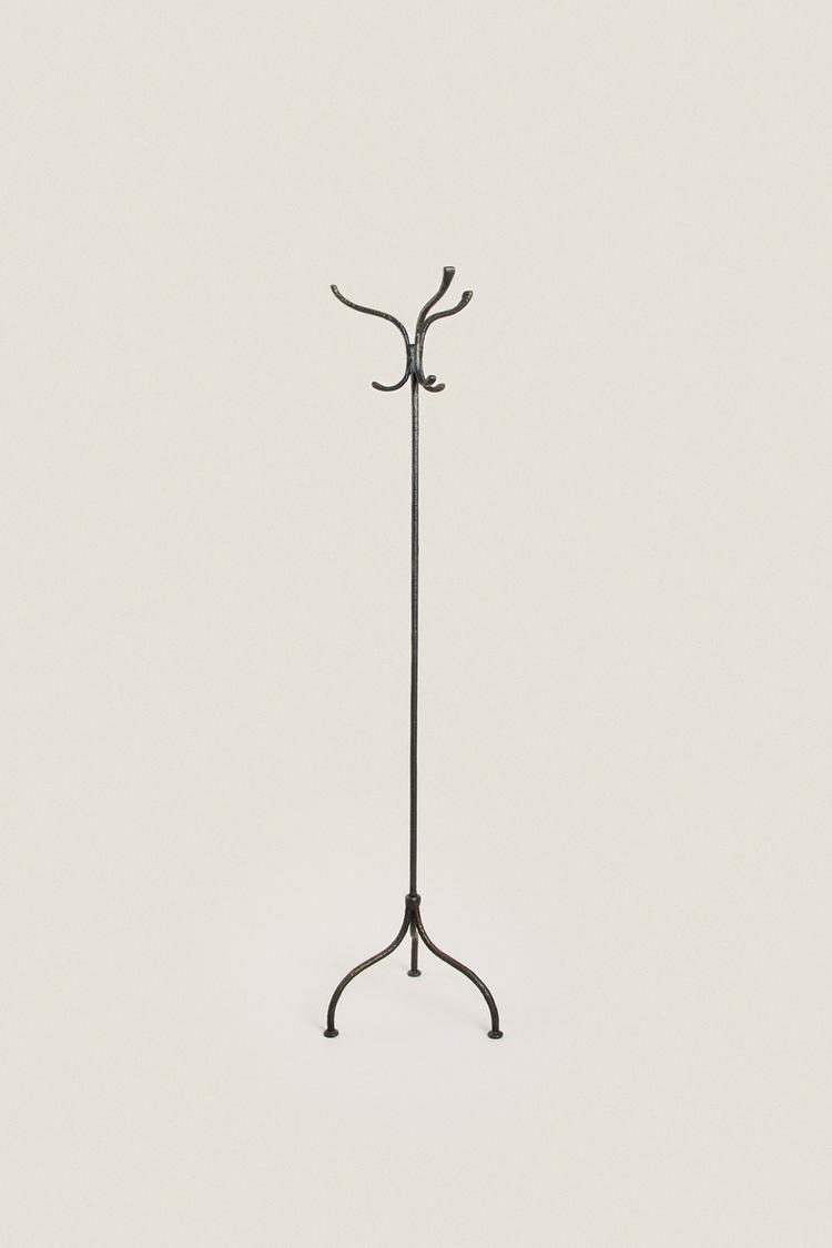 METAL STEM COAT RACK — Charcoal