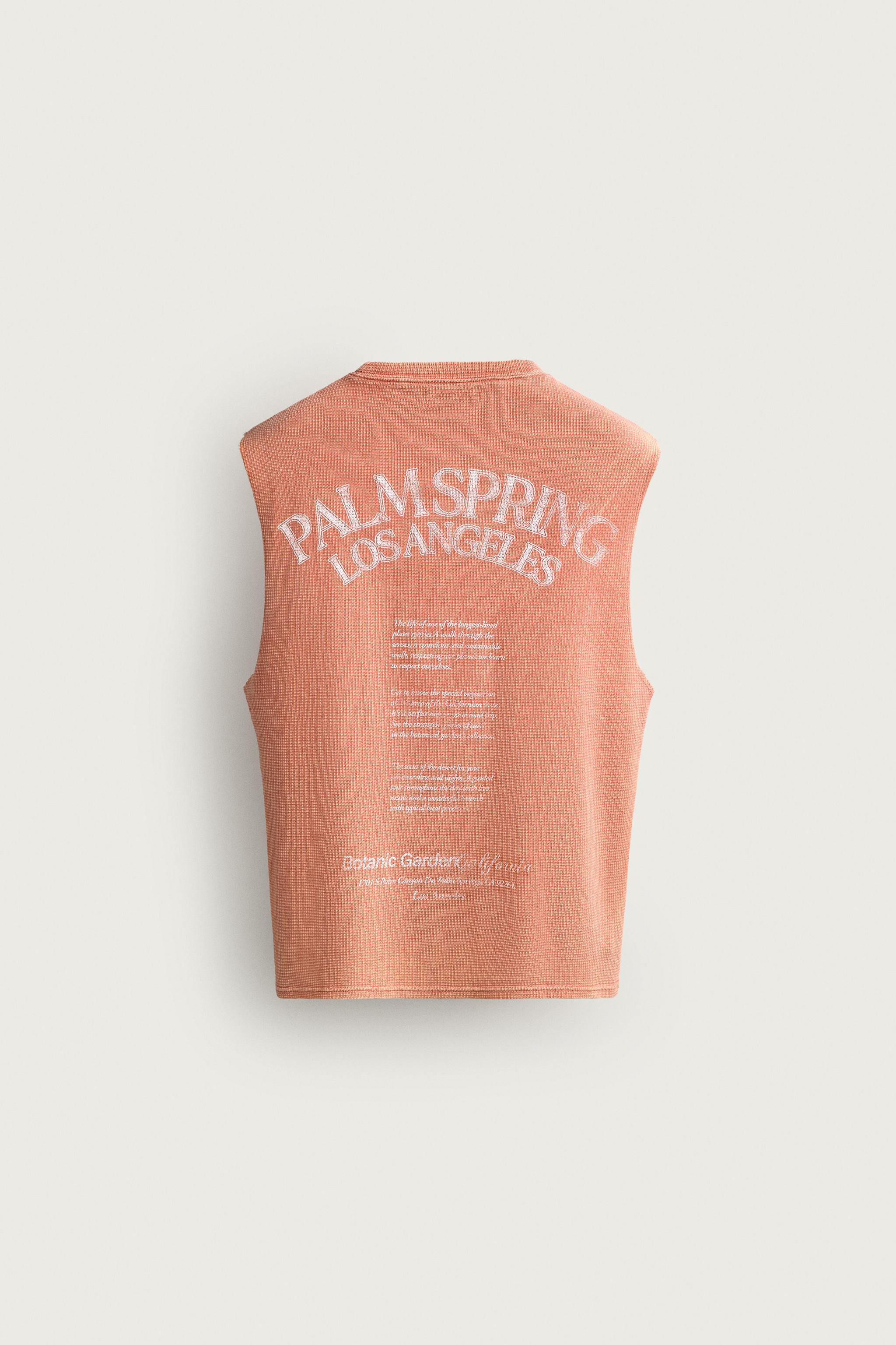 PRINTED KNIT TANK TOP