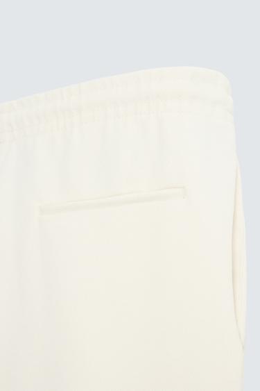 EASY CARE JOGGER WAIST TROUSERS - Mid-ecru by Zara - Image 8