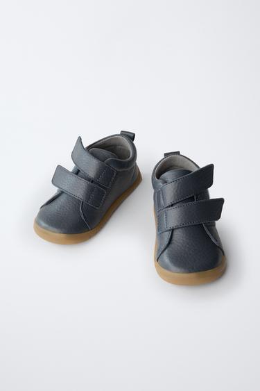 BOTTES EN CUIR BAREFOOT - Gris de Zara - Image 5