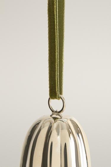 BELL CHRISTMAS TREE DECORATION — Silver 2