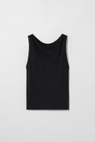 SUPIMA® COTTON T-SHIRT KATE MOSS X ZARA - Anthracite grey by Zara - Image 1
