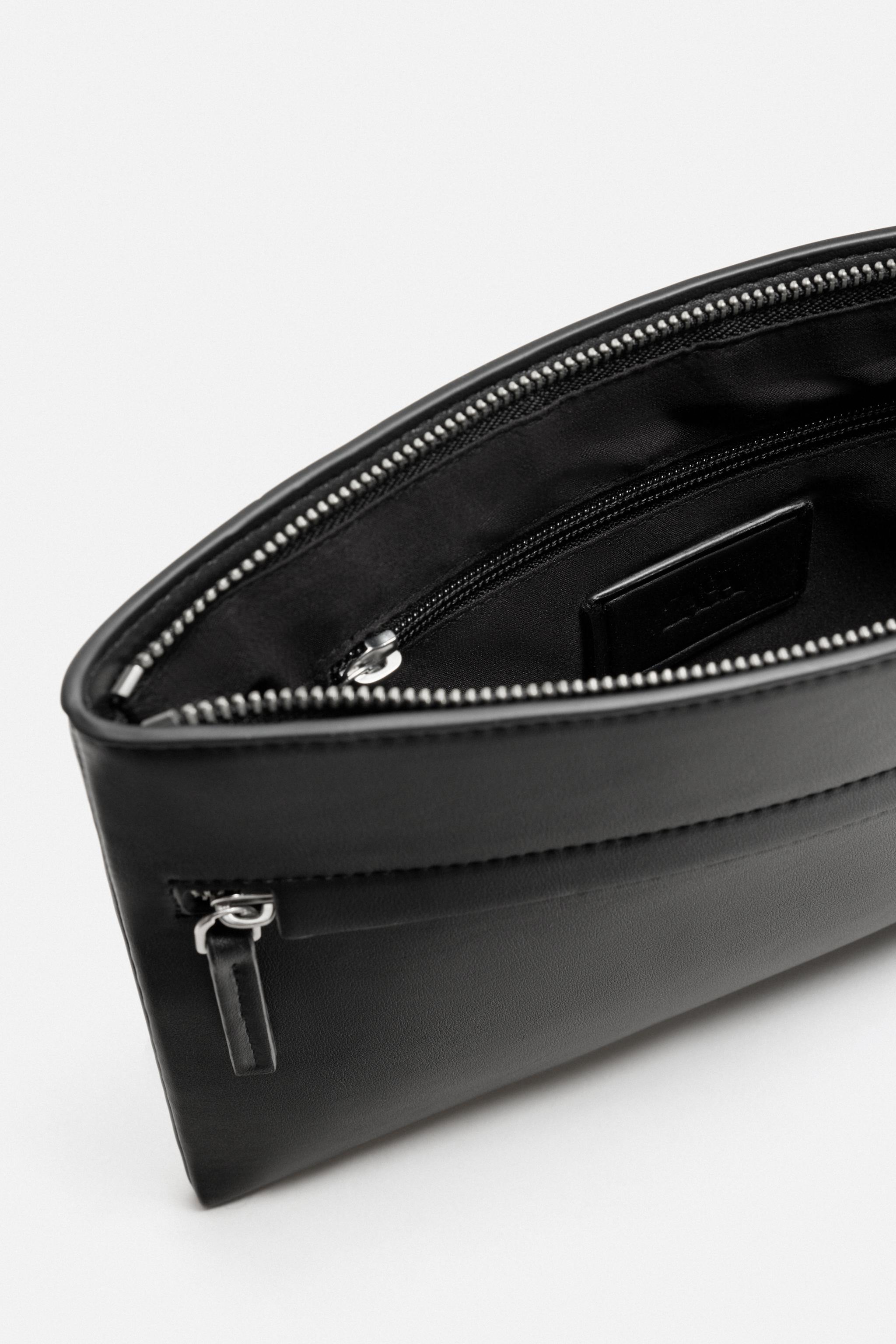PLAIN CLUTCH - Black | ZARA United States