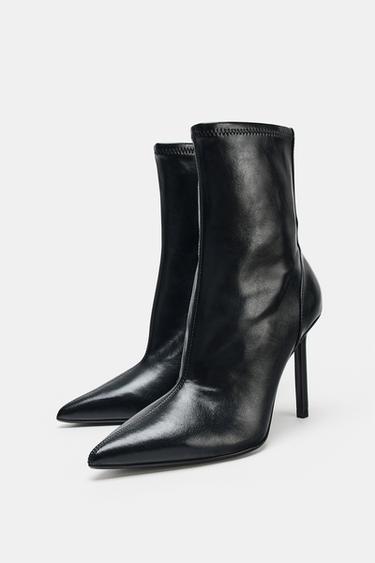 ЧЕРЕВИКИ НА ТОНКИХ ПІДБОРАХ - Чорний Zara
