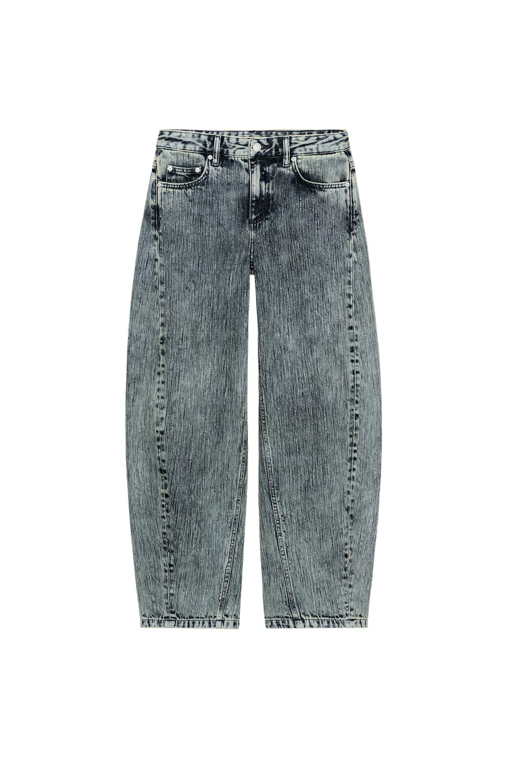 ZW COLLECTION RELAXED BALLOON MID-RISE JEANS