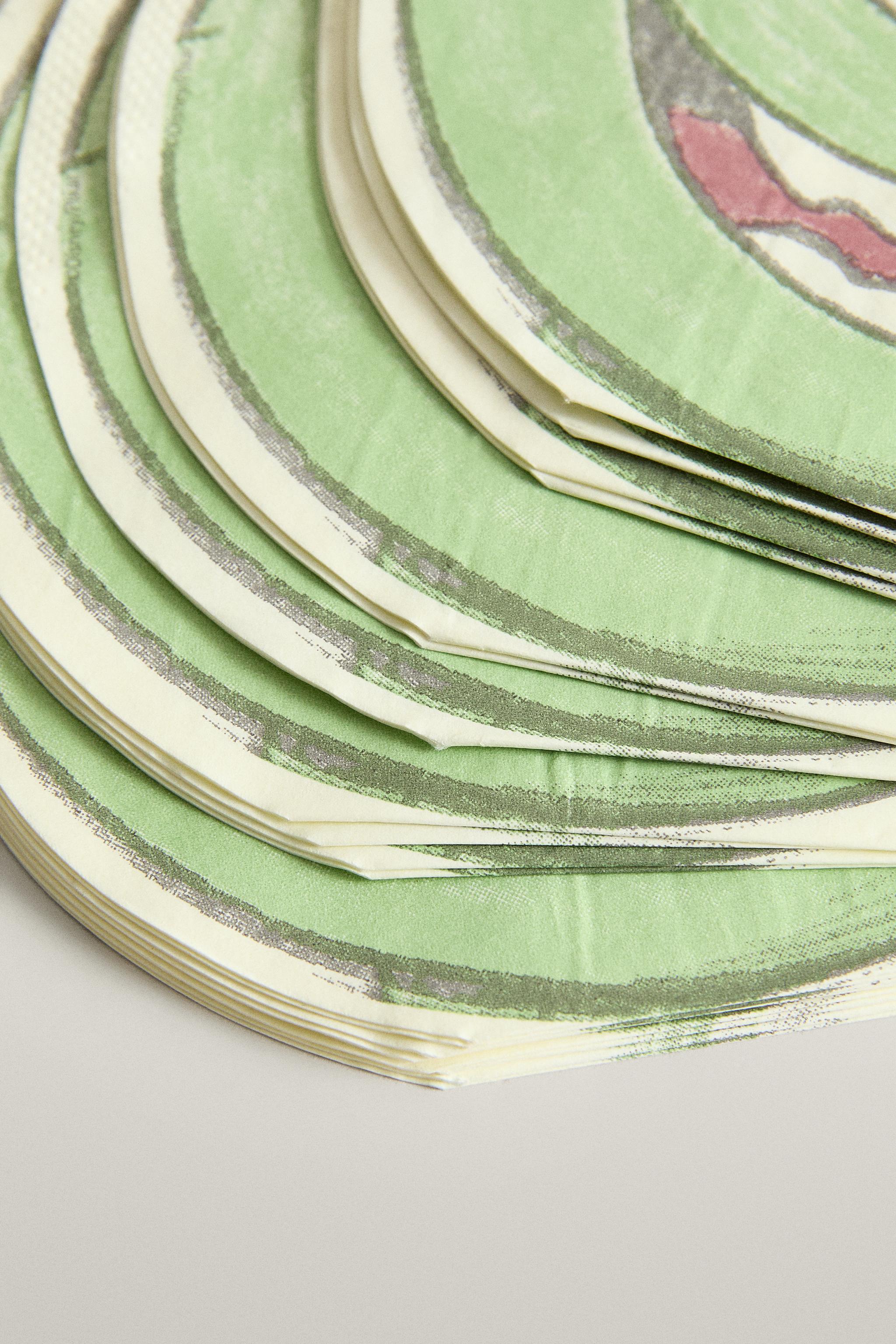 LOT DE SERVIETTES DE TABLE EN PAPIER ENFANT MONSTRES & CIE ©DISNEY/PIXAR