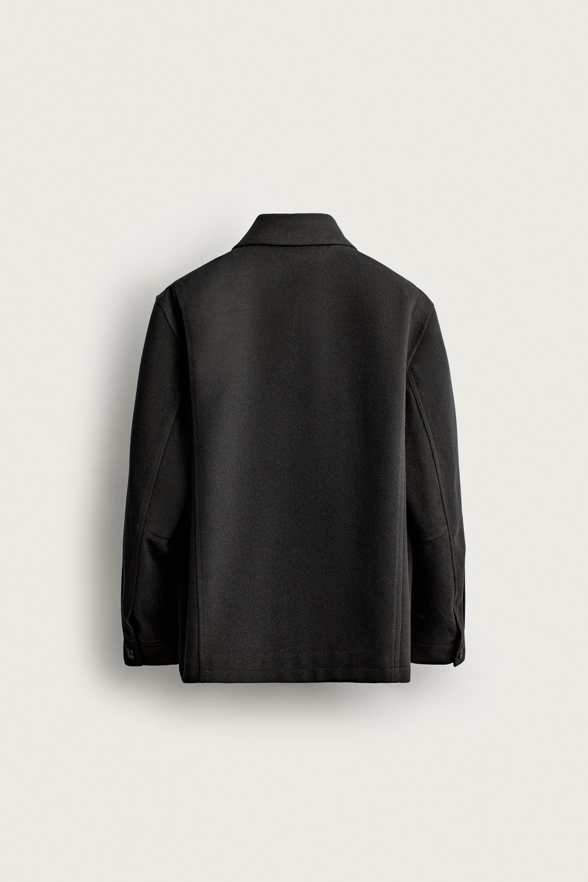 REGULAR FIT WOOL COAT