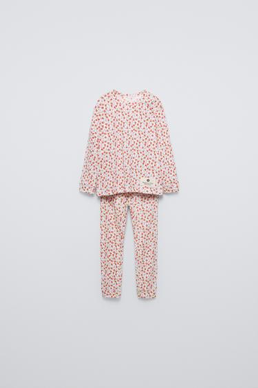2-6 AÑOS/ PIJAMA FLORES - Coral de Zara