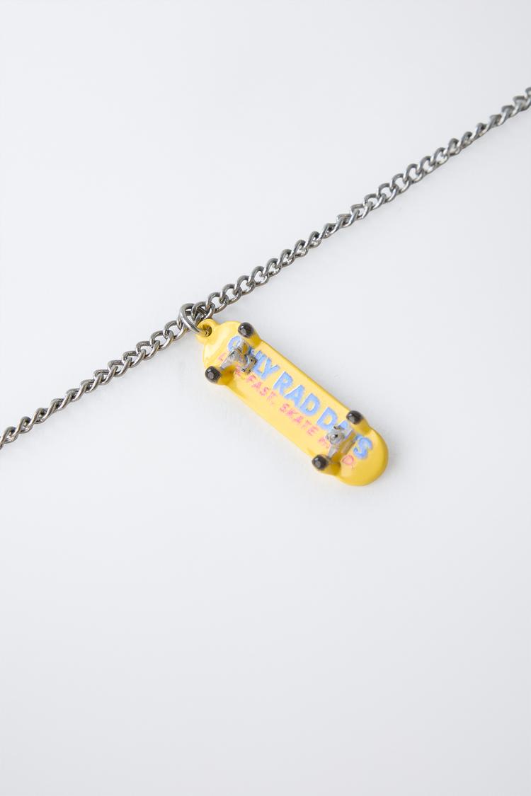 PACK OF TWO SKATE NECKLACES