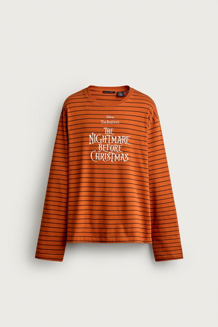 Camiseta rayas nightmare before christmas disney