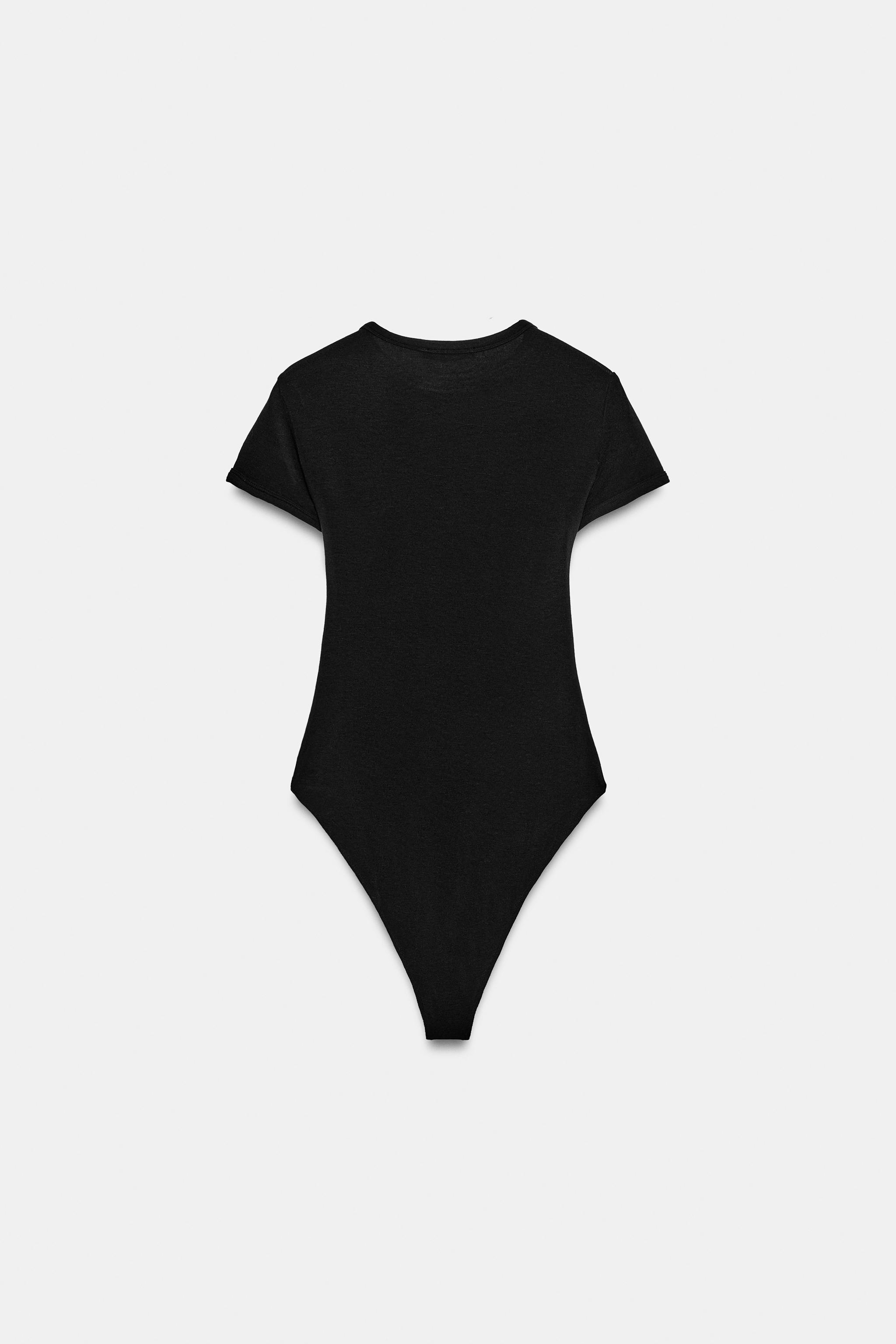 Zara KISA KOLLU BODY görsel 7