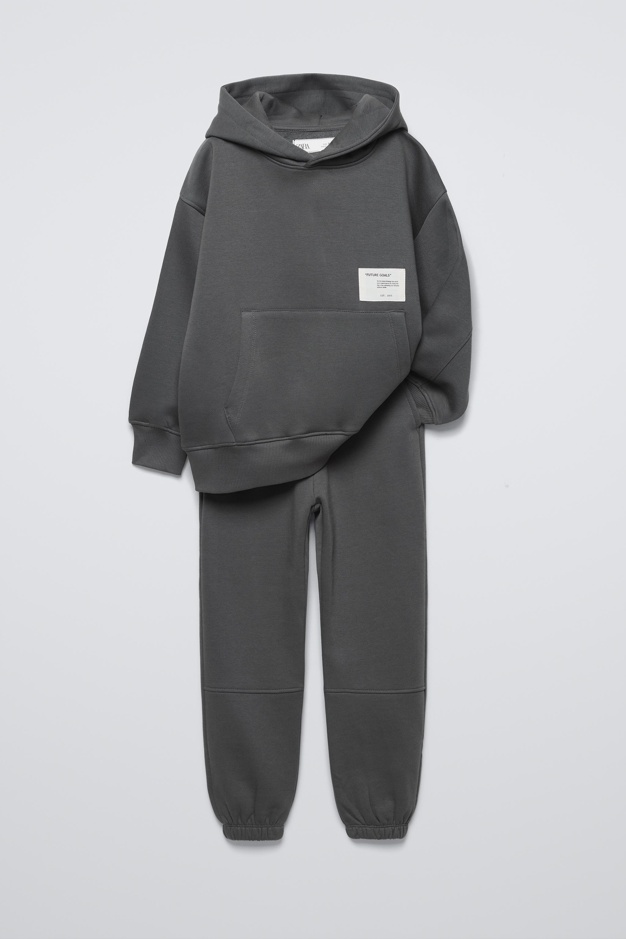 Zara sweatpant set sale