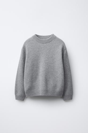 100% CASHMERE SWEATER - Grey by Zara - Image 0