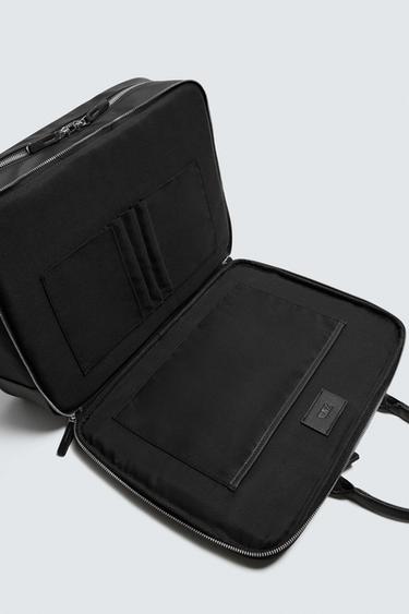 NYLON BRIEFCASE - Black by Zara - Image 3