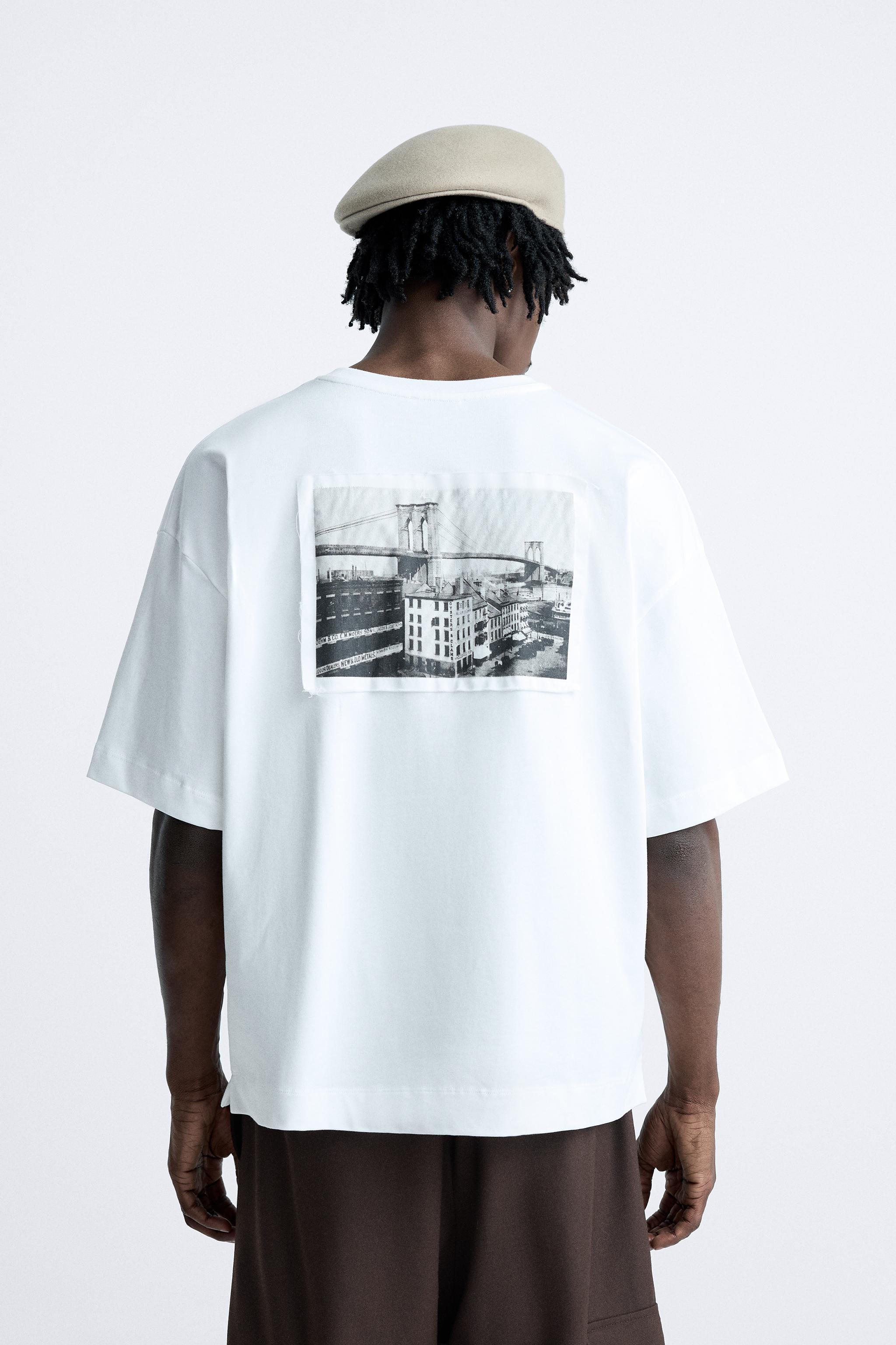 PHOTOGRAPHIC PATCH T-SHIRT