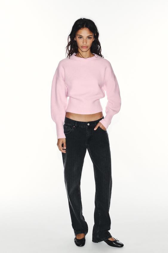 SOFT KNIT JUMPER - Pink by Zara - Image 0