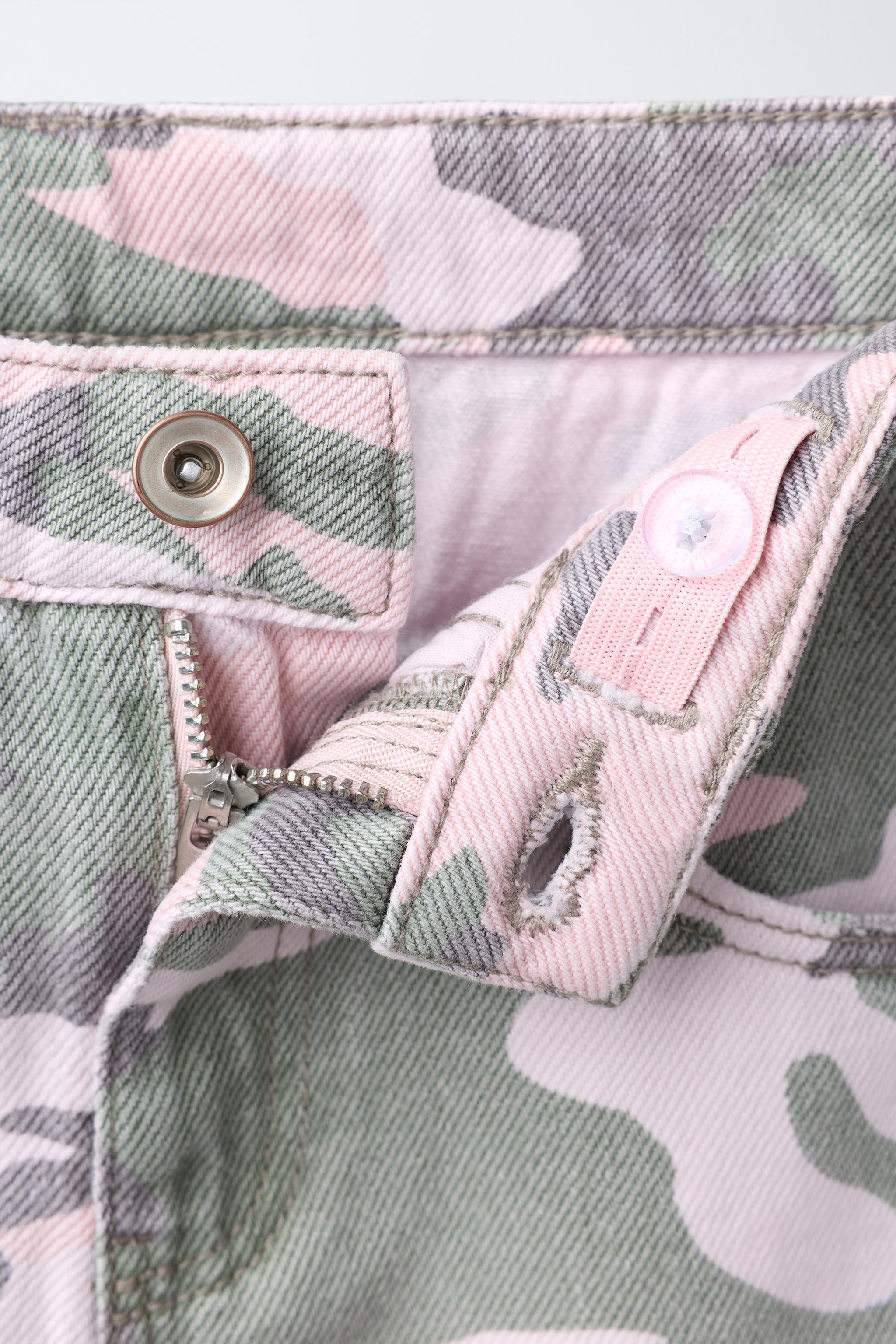 PANTALON BARREL IMPRIMÉ