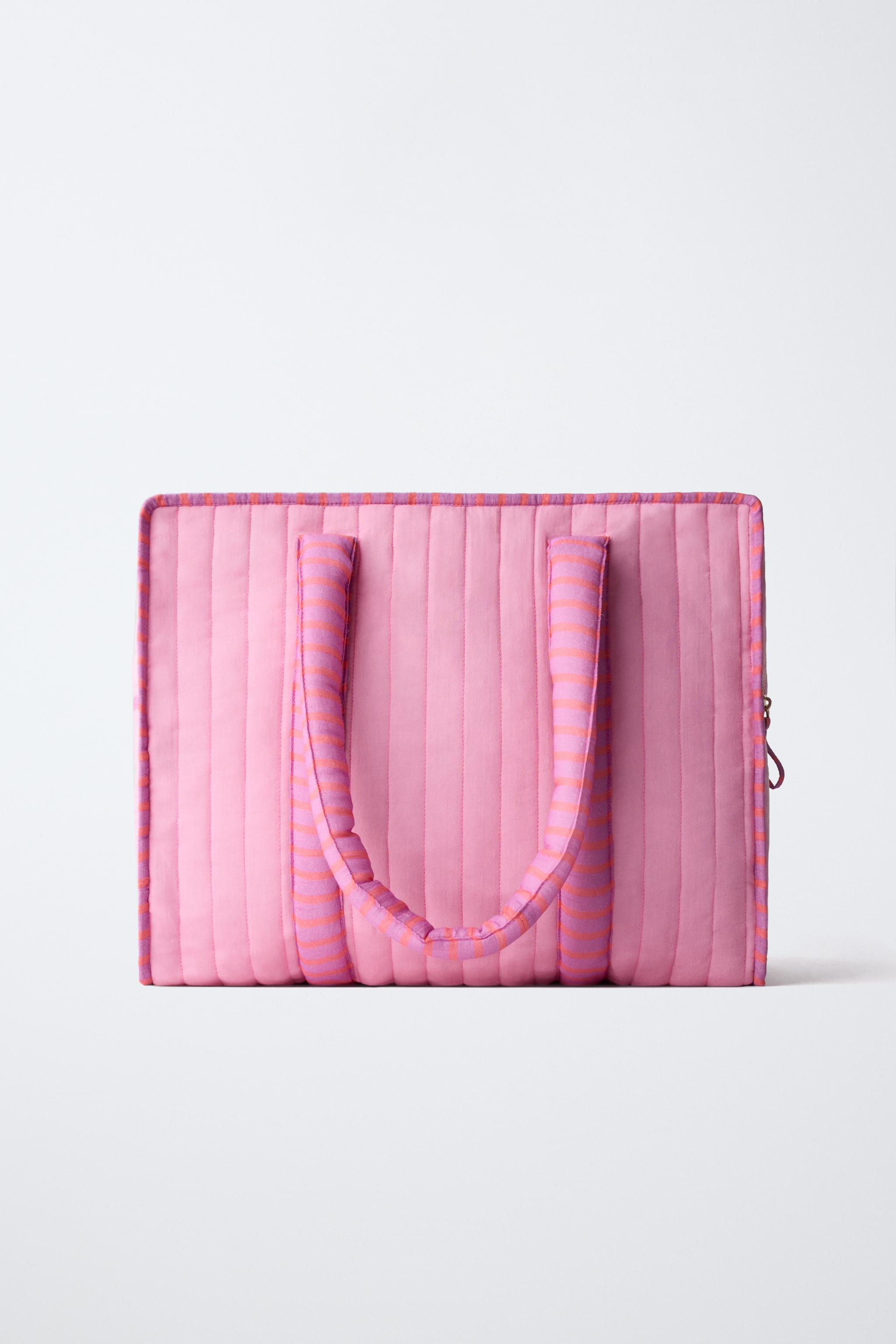 Детские сумки Zara EMBROIDERED FLORAL SHOPPER — фото 5