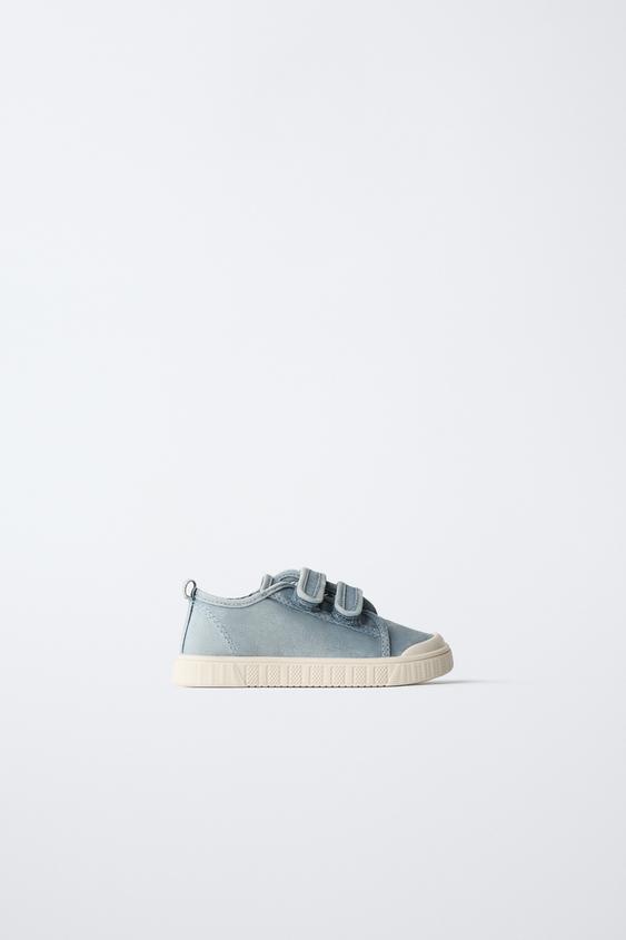 BAMBA BAREFOOT TIRAS - Azul de Zara - Imagen 0