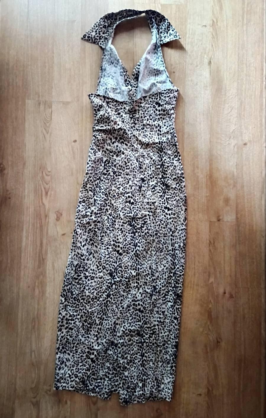 LINEN-BLEND ANIMAL-PRINT SHIRT DRESS - Image 10