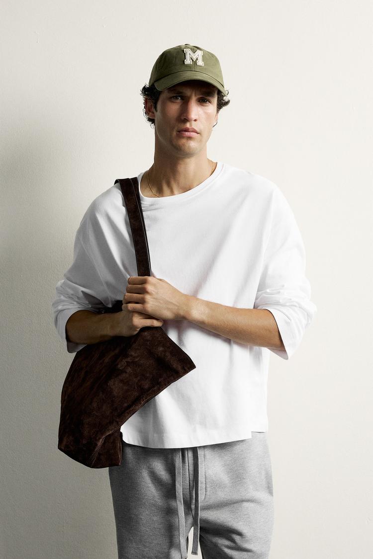 Camiseta manga larga oversized fit