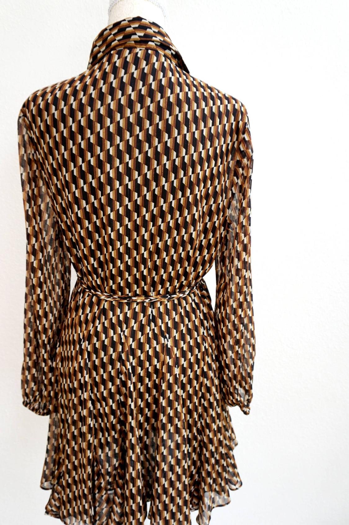 SHORT PRINTED DRESS - Image 7