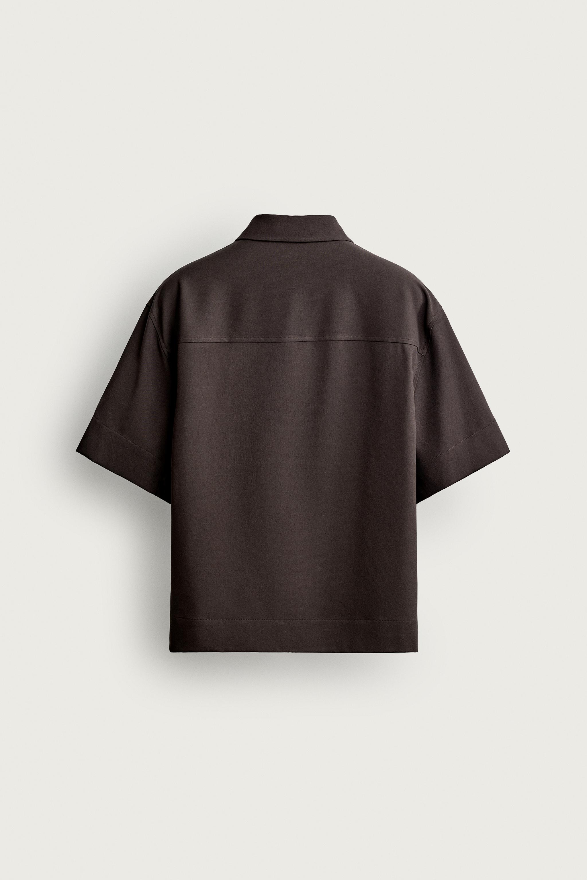 TECHNICAL ZIP POLO SHIRT