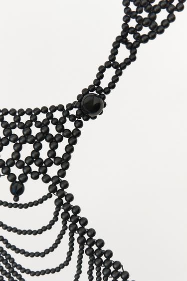 COLLIER CAPE FANTAISIE ÉDITION LIMITÉE - Noir de Zara - Image 3