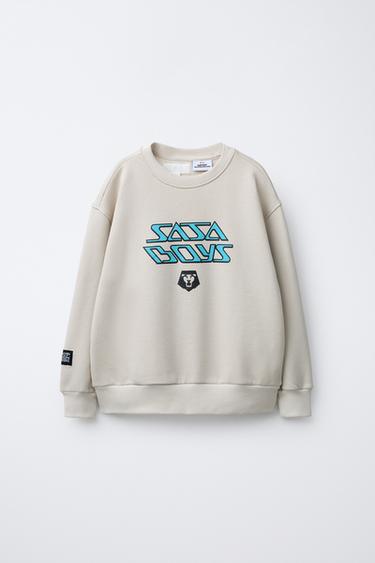 SWEATSHIRT KPOP DEMON HUNTERS™ NETFLIX © - råhvid fra Zara - Billede 0