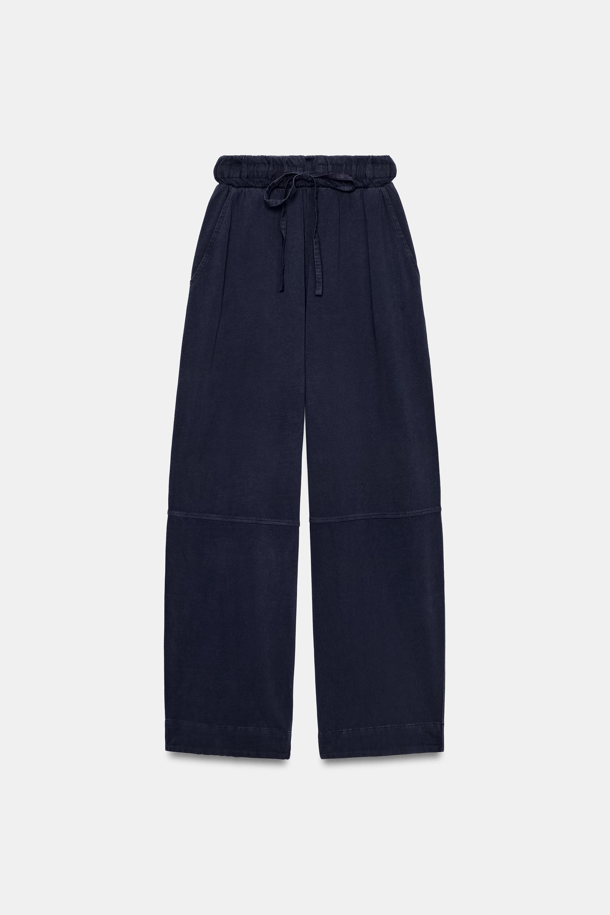 Zara Pamuklu Balon Pantolon görsel 5