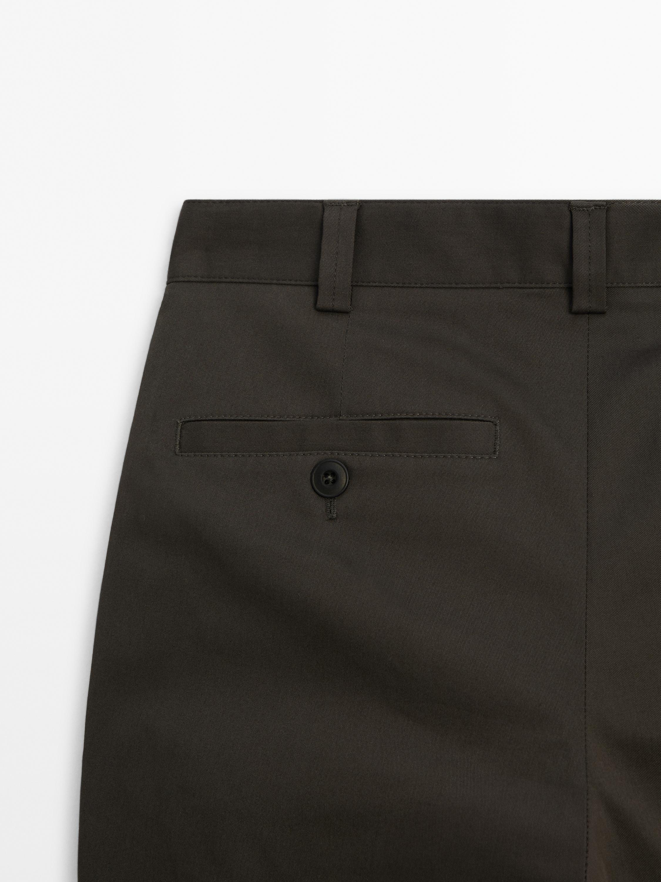 Stretch twill trousers