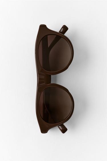PREPPY CAT SUNGLASSES - Brown by Zara
