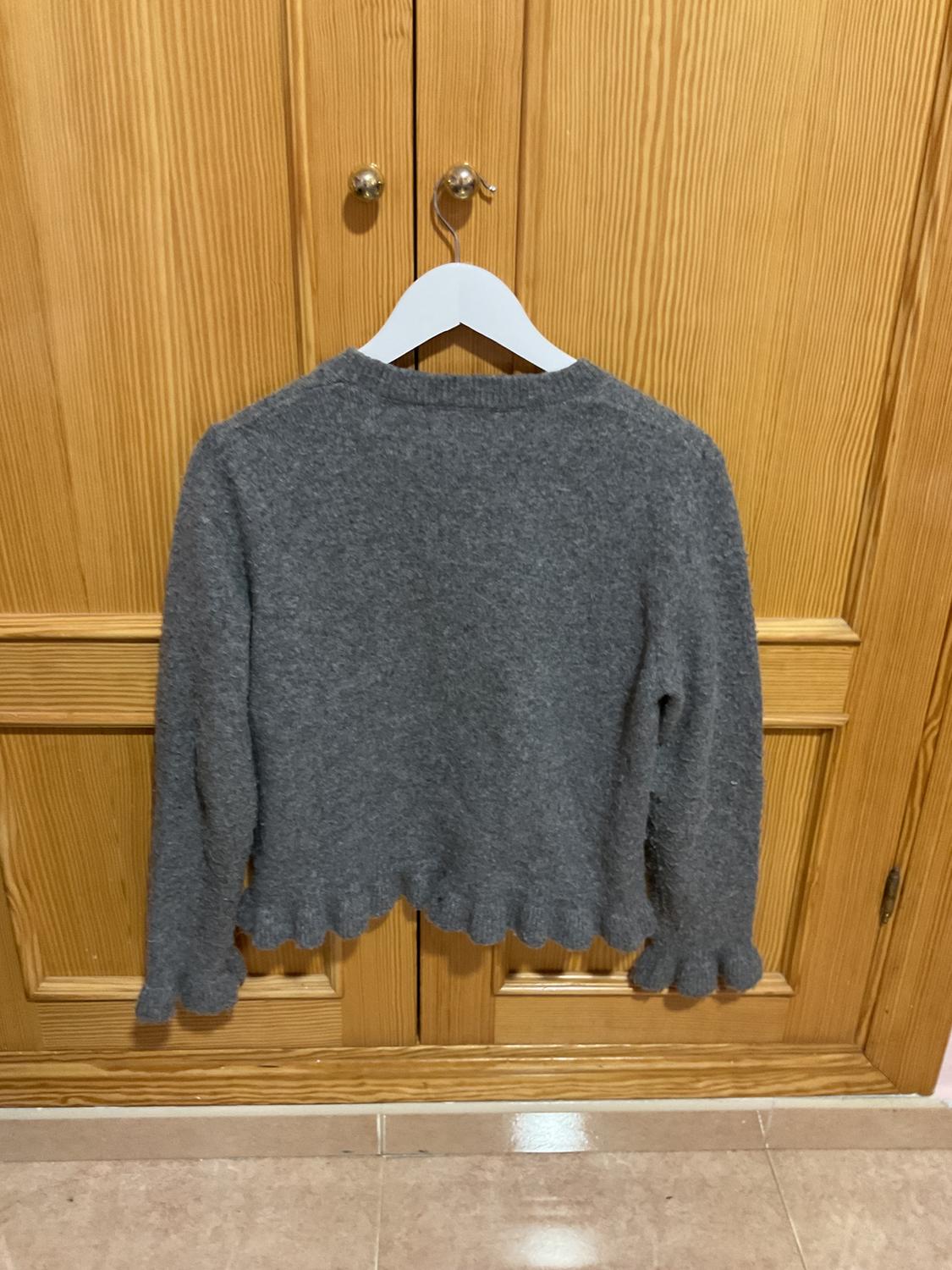 RUFFLED KNIT CARDIGAN - Image 2