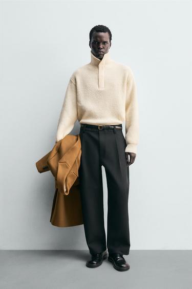 PERKINS POLO JUMPER - Ecru by Zara