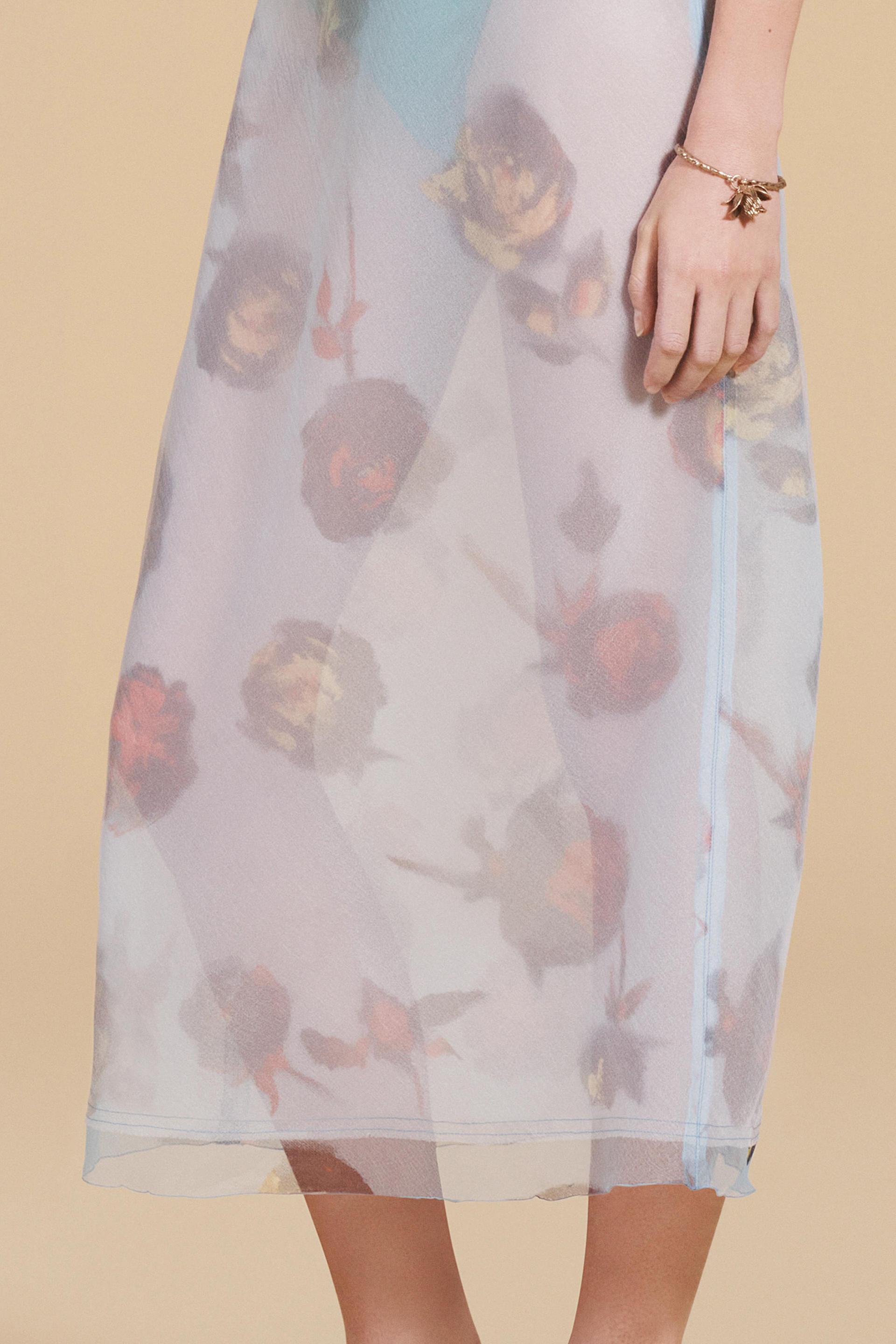 Cream Multi Color Print CRBirgitta Dress – Shop Multi Color Print  CRBirgitta Dress here