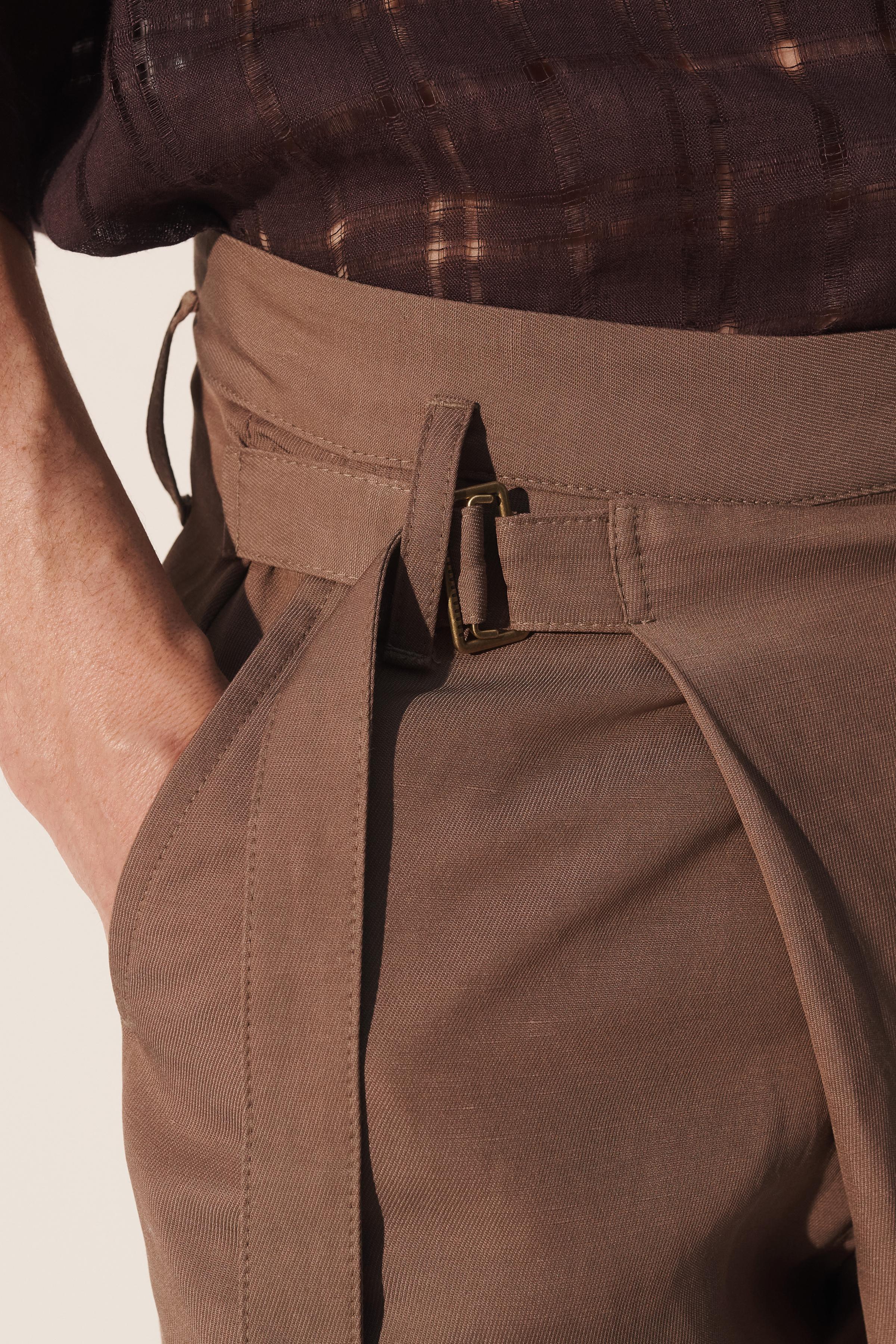 PANTALON CROISÉ COUPE DÉCONTRACTÉE