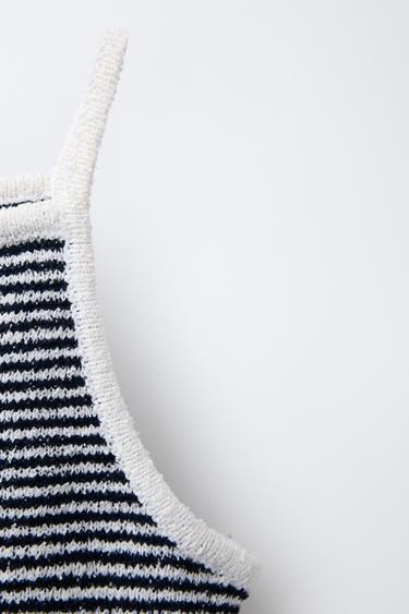 STRIPED TOWEL-FEEL TOP - striped by Zara - Image 3