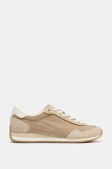 SOFT RUNNING TRAINERS - Brown by Zara - Image 0